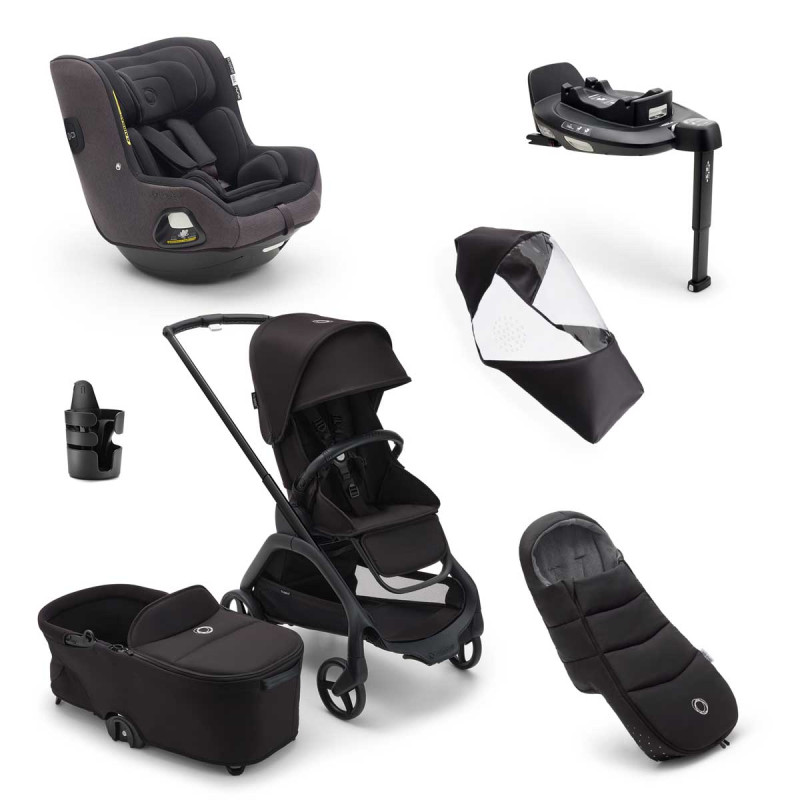 Bugaboo pack dragonfly completo recién nacido invierno