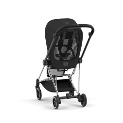 Silla de paseo Mios Platinum de Cybex, chasis chrome black y color de tejidos en sepia black. 2