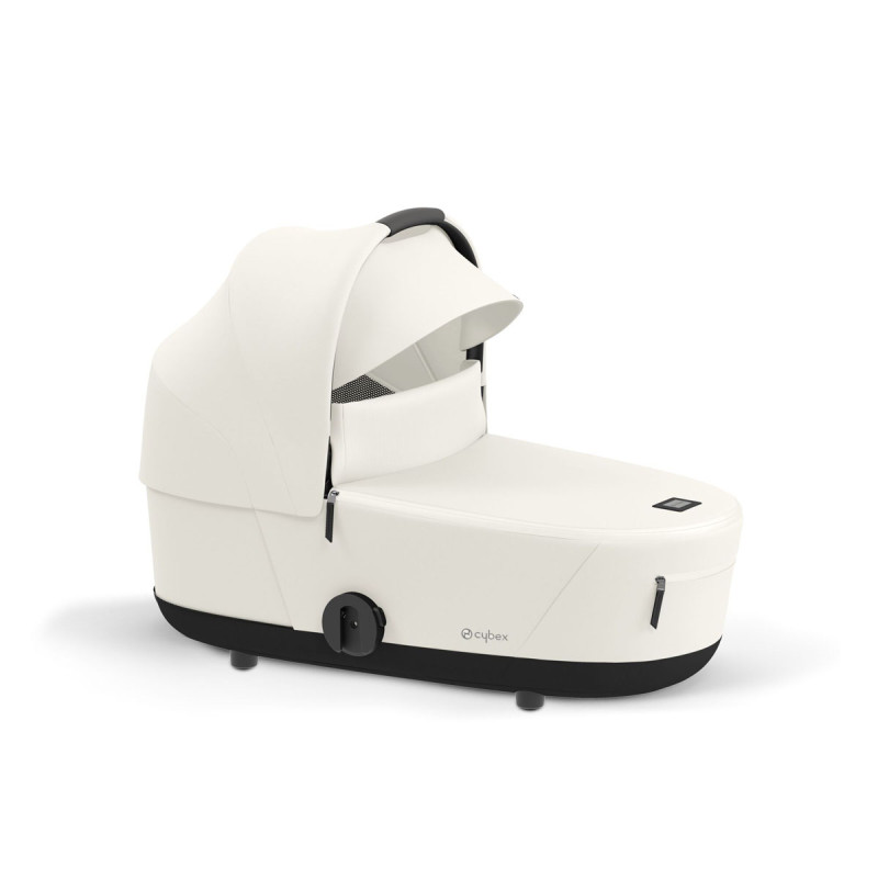 Capazo Mios Platinum de Cybex en color off white.