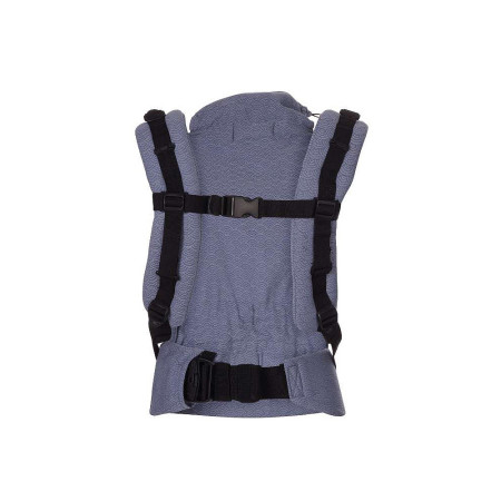 Su sistema de doble ajuste permite configurar la mochila en tamaño Baby o Toddler, sin necesidad de tallas ni reductores.