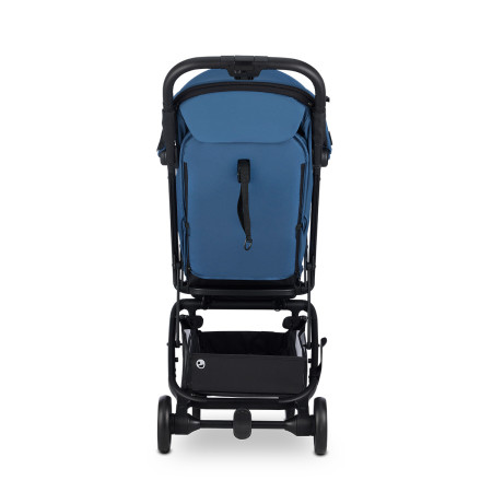 Silla de paseo Miley 2 de Easywalker, vista trasera. Las telas son repelentes al agua y proporcionan UPF 50+.