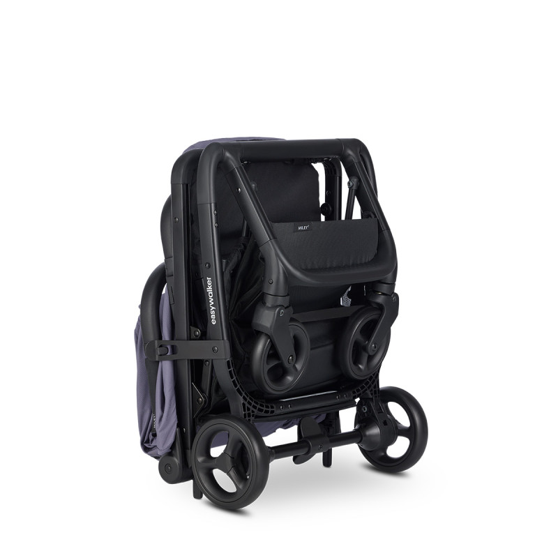 Silla de paseo Miley 2 de Easywalker. Plegado compacto, apta como equipaje de mano en la mayoría de las aerolíneas.