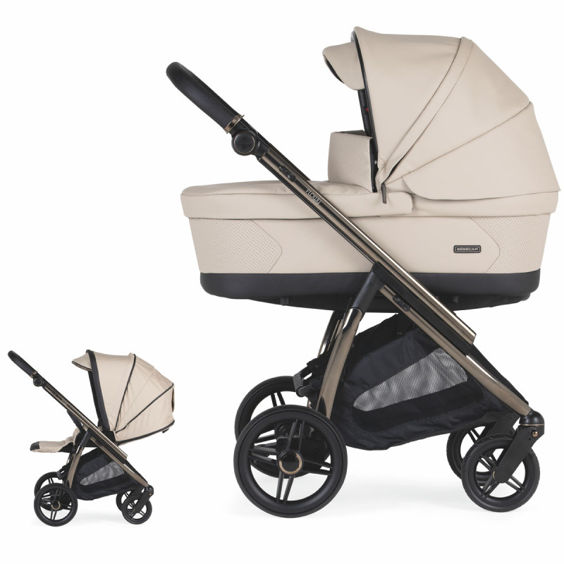 BEBECAR DUO FLOWY cochecito y capazo