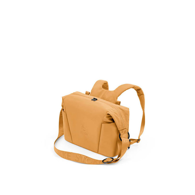Bolso cambiador para Xplory X de Stokke, úsalo como bolso para el hombro o como mochila.
