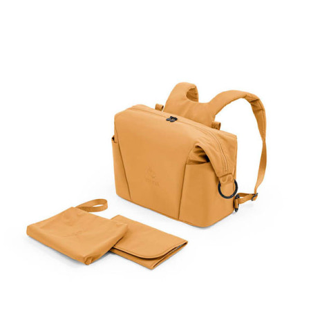 Bolso cambiador para Xplory X de Stokke, con tapete cambiador plegable y neceser de quita y pon incluido.