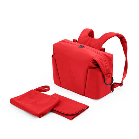 Bolso cambiador para Xplory X de Stokke, con tapete cambiador plegable y neceser de quita y pon incluido.