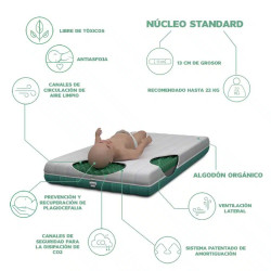 lemur kibo colchón para cuna 2