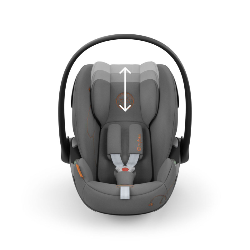 cybex cloud g silla de coche bebé lava grey 4