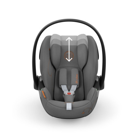 cybex cloud g silla de coche bebé lava grey 4