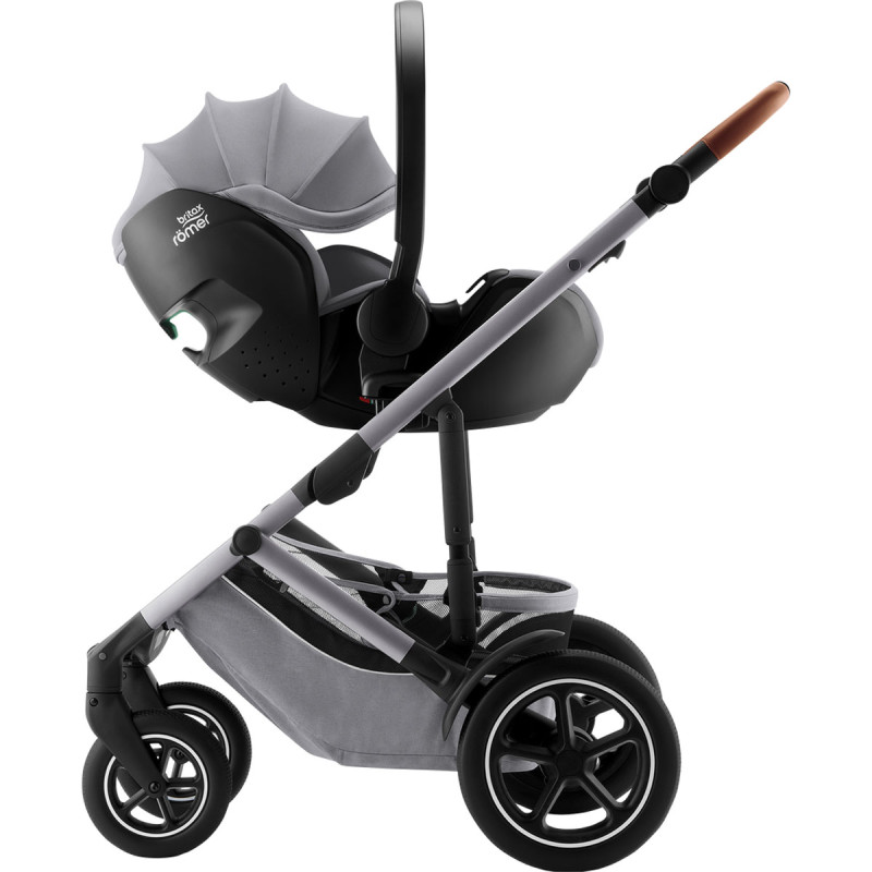 britax romer baby-safe 5z2 silla coche para bebés frost grey 6