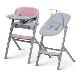 kinderkraft LIVY y CALMEE trona y balancín MADERA 2