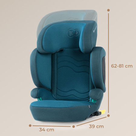 kinderkraft XPAND 2 i-Size Silla de coche  Harbor Blue medidas