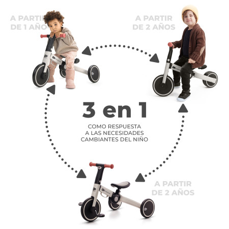 Kinderkraft 4trike 3 en 1 triciclo