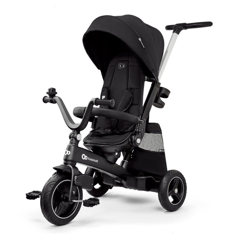 kinderkraft easytwist triciclo 5 en 1 negra