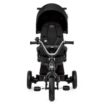 kinderkraft easytwist triciclo 5 en 1 negra frente
