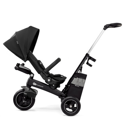 kinderkraft easytwist triciclo 5 en 1 negra a contramarcha