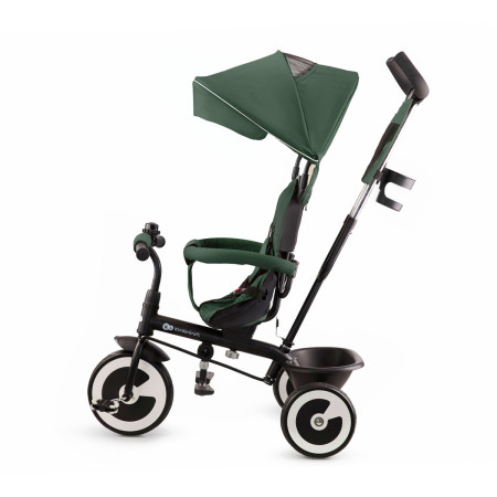 kinderkraft ASTON triciclo verde a favor de marcha