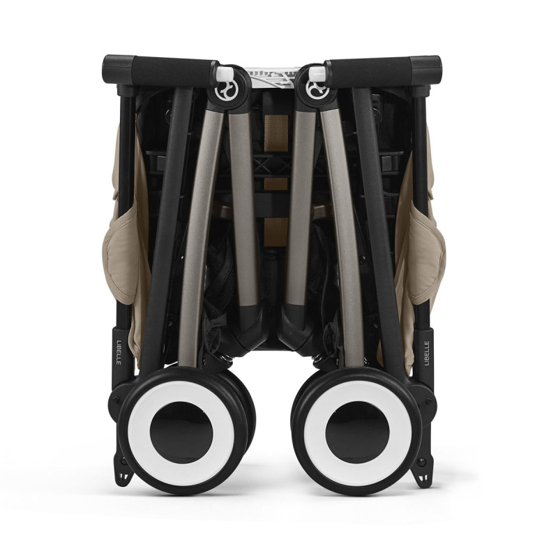 Cybex Libelle silla de paseo compacta negra magic black plegada