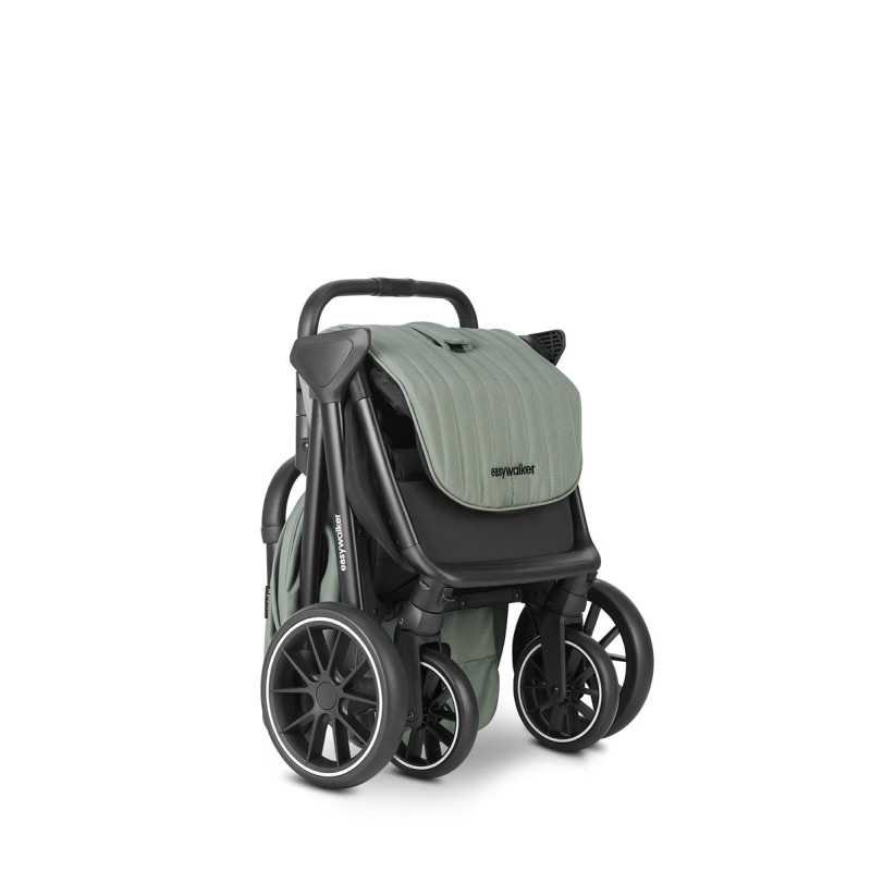 Easywalker Jackey 2 XL silla de paseo Agave Green plegado