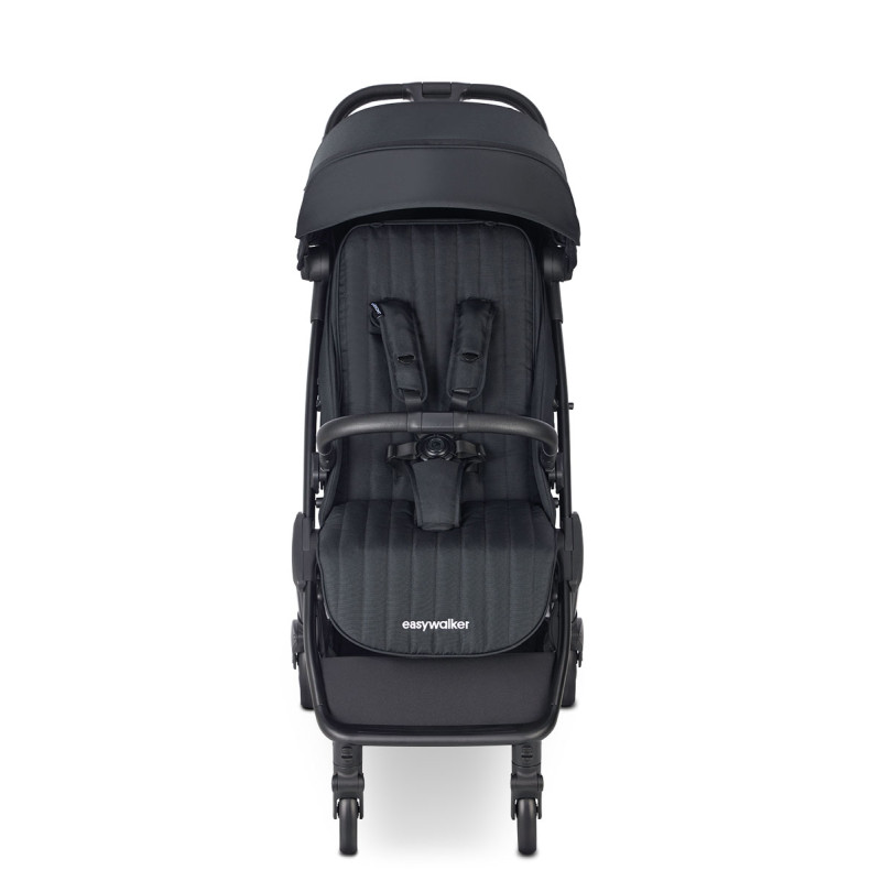 Easywalker Jackey 2 XL silla de paseo Midnight Black frontal