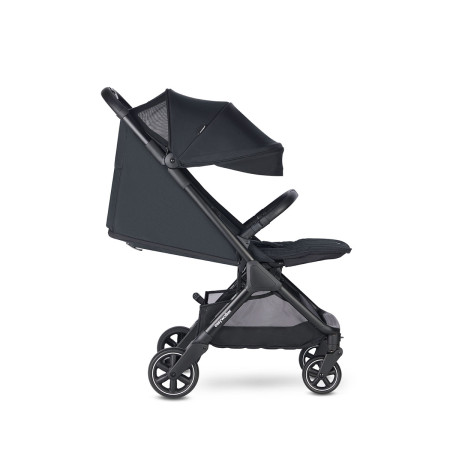 Easywalker Jackey 2 XL silla de paseo Midnight Black lateral respaldo