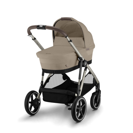 Cybex Gazelle capazo cot S 2024 Almond Beige