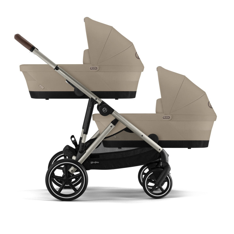 Cybex Gazelle capazo cot S 2024 Almond Beige