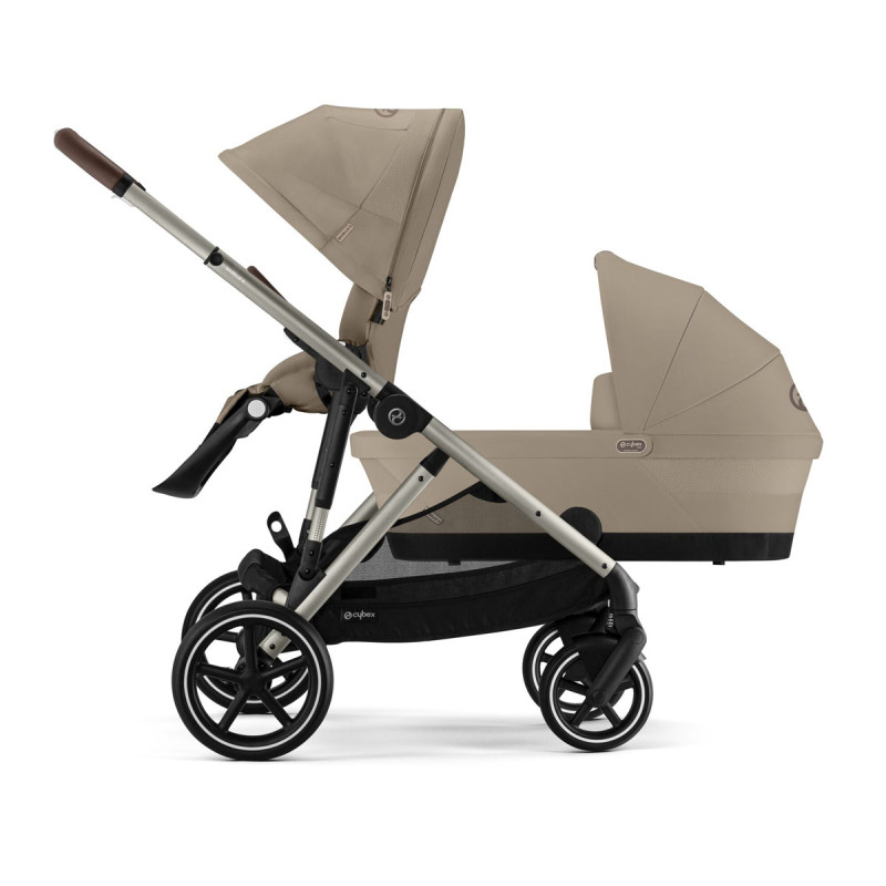 Cybex Gazelle capazo cot S 2024 Almond Beige