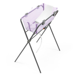 Bañera verde transparente FLEXI BATH STOKKE + soporte y patas. 2