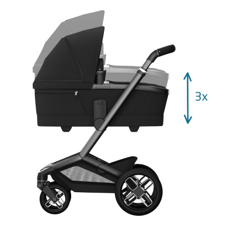 Maxicosi Fame cochecito 2 piezas Twillic Graphite