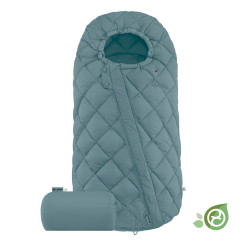 saco cubrepiés cybex snogga 2 en color azul, sky blue 01