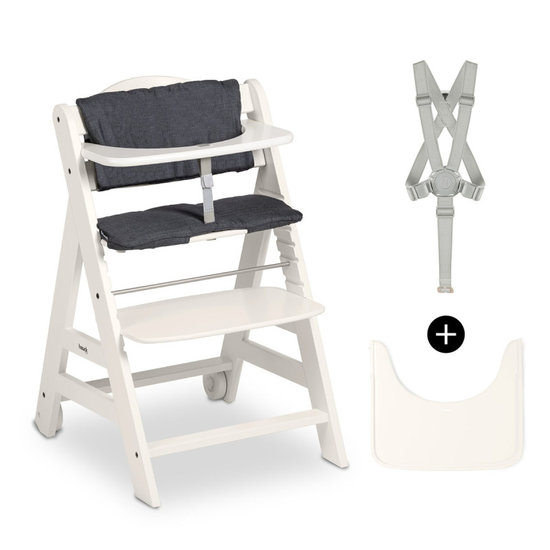 trona beta+ de hauck en color blanco white