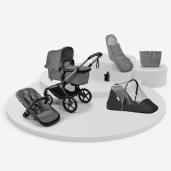 pack imprescindibles de bugaboo fox 5 renew para recién nacido de invierno