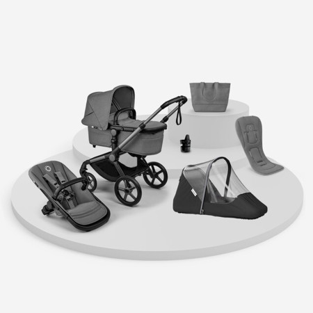 pack imprescindibles de bugaboo fox 5 renew para recién nacido de verano