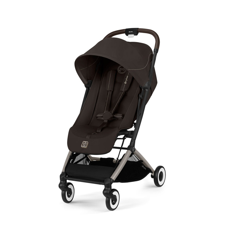 silla de paseo cybex orfeo en color marrón chocolate brown