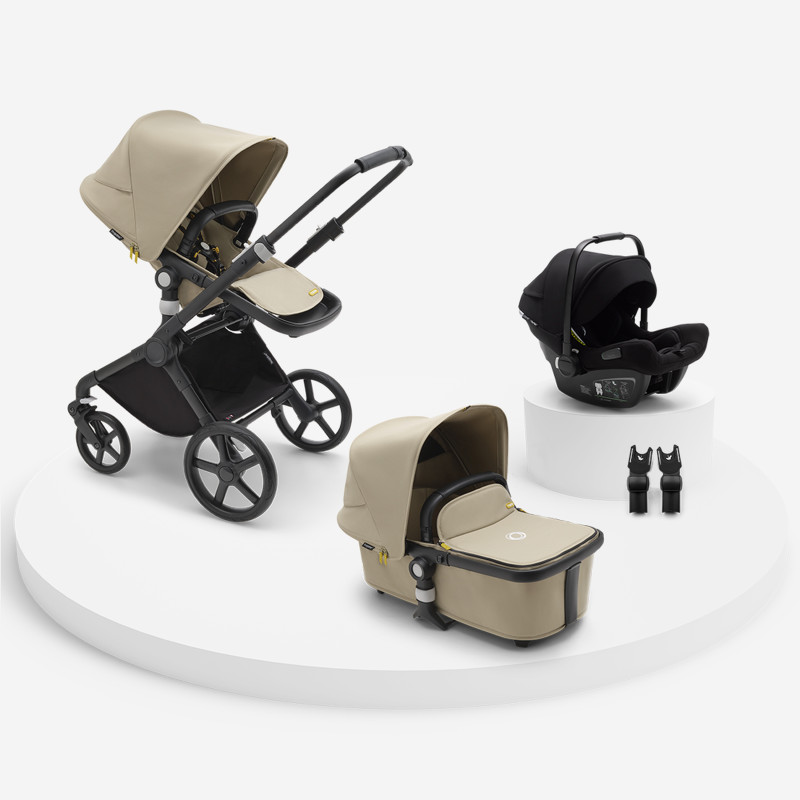 Bugaboo pack  Fox Cub cochecito y silla coche trio