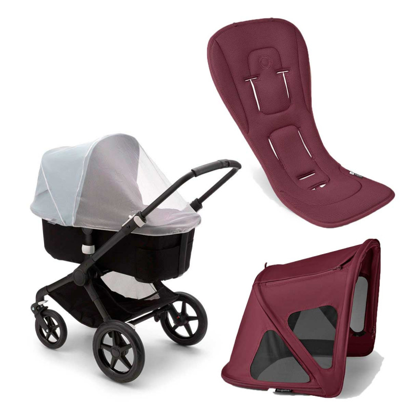 Bugaboo pack verano capota ventilada, colchoneta y mosquitera