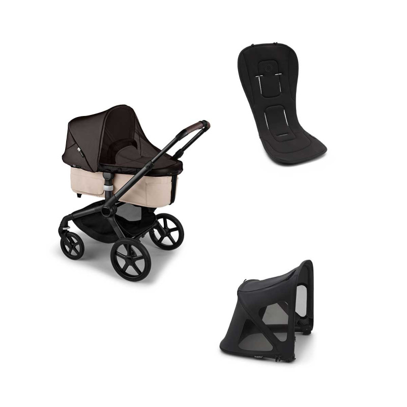 Bugaboo pack verano capota ventilada, colchoneta y mosquitera
