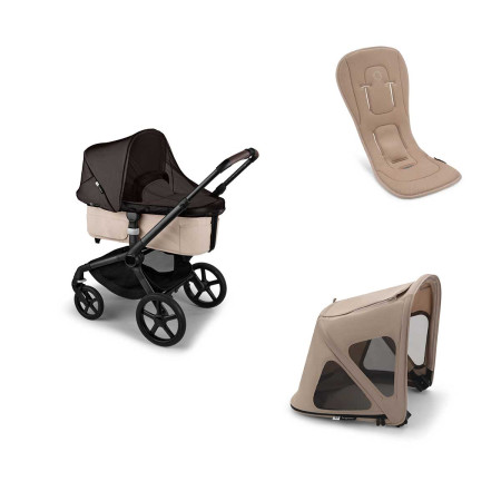 Bugaboo pack verano capota ventilada, colchoneta y mosquitera