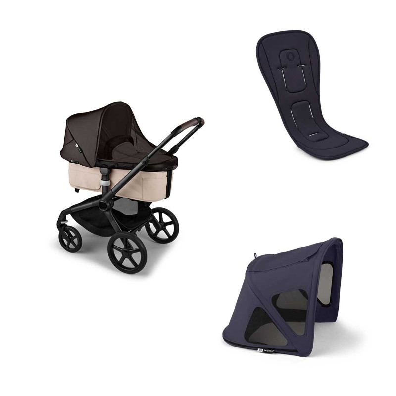 Bugaboo pack verano capota ventilada, colchoneta y mosquitera