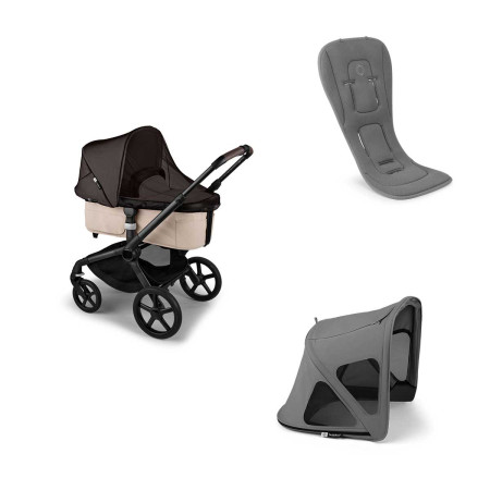 Bugaboo pack verano capota ventilada, colchoneta y mosquitera
