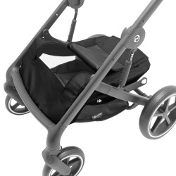 Cubrecestas para el cochecito Cybex Balios S Lux 2025 en color negro 2