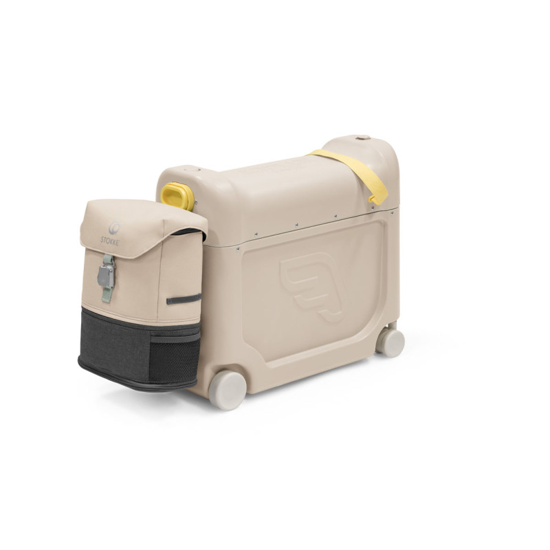 stokke pack de viaje jetkids v4 que se compone de jetkids  y mochila en moonglow white 681404