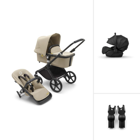 Bugaboo pack  Fox Cub cochecito y silla coche trio