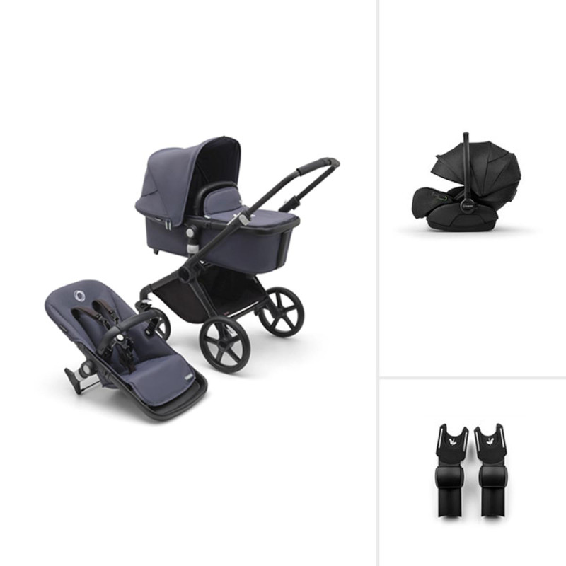 Bugaboo pack  Fox Cub cochecito y silla coche trio