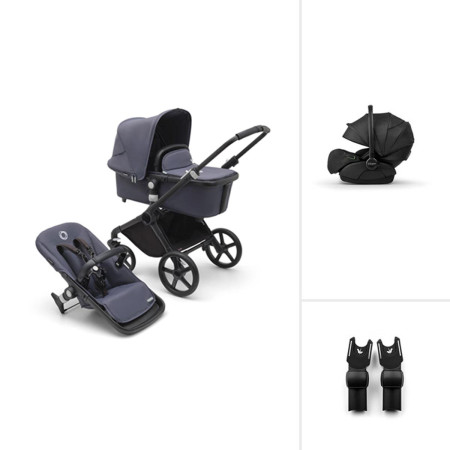 Bugaboo pack  Fox Cub cochecito y silla coche trio