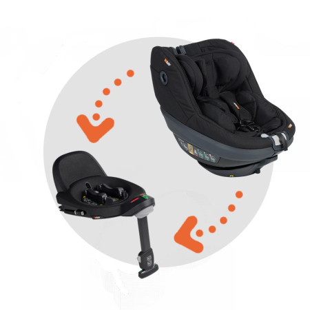 Besafe Beyond² B silla de coche para bebés recién nacidos con base ISOFIX