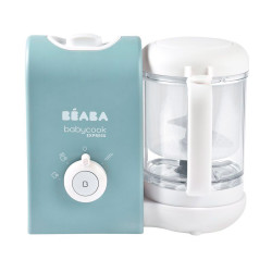 robot de cocina babycook Express de Beaba en color azul baltic blue