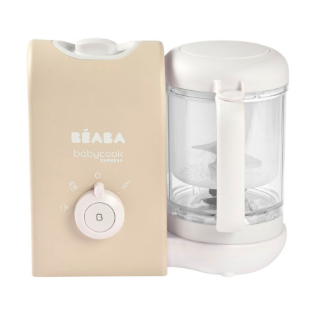 robot de cocina babycook Express de Beaba en color beige clay earth