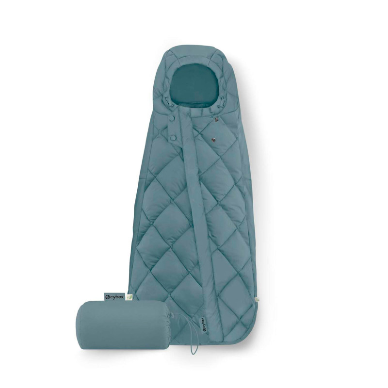 saco para silla de coche MINI Snogga 2 de Cybex en color azul sky blue